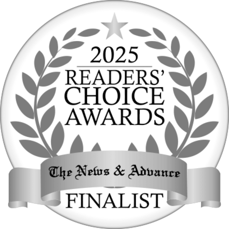 Appalachian orthodontics of lynchburg | dr. Elena black | braces | invisalign 10 Best of lynchburg award logo